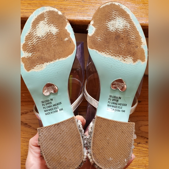 Blue by Betsey Johnson Lissa Sandals - Picture 5 of 6